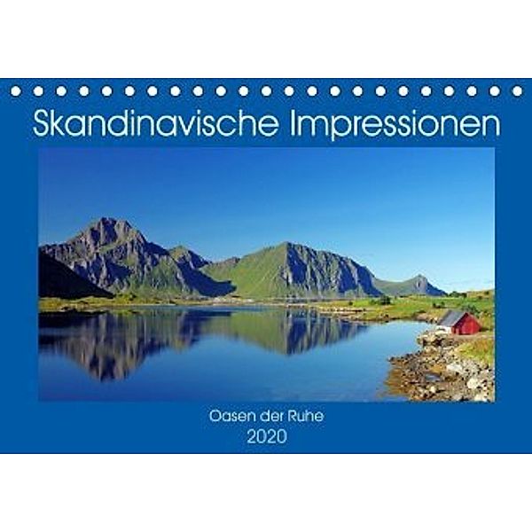 Skandinavische Impressionen - Oasen der Ruhe (Tischkalender 2020 DIN A5 quer), Reinhard Pantke