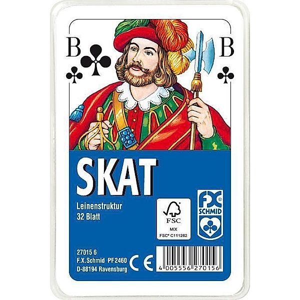 Skat, französisches Bild (Spielkarten)