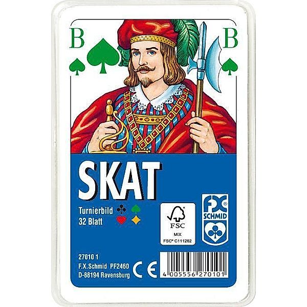 Skat, Turnierbild (Spielkarten)