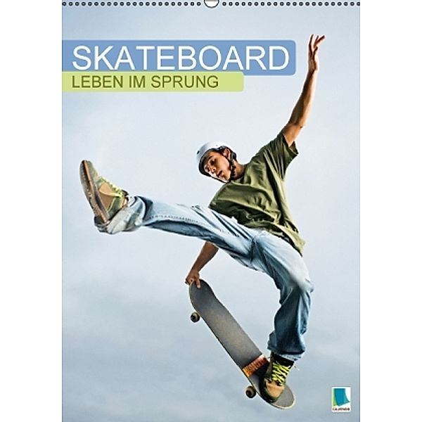 Skateboard: Leben im Sprung (Wandkalender 2016 DIN A2 hoch), Calvendo
