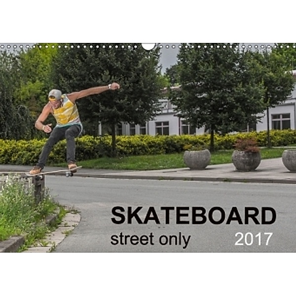 Skateboard - Street only (Wall Calendar 2017 DIN A3 Landscape), Michael Wenk