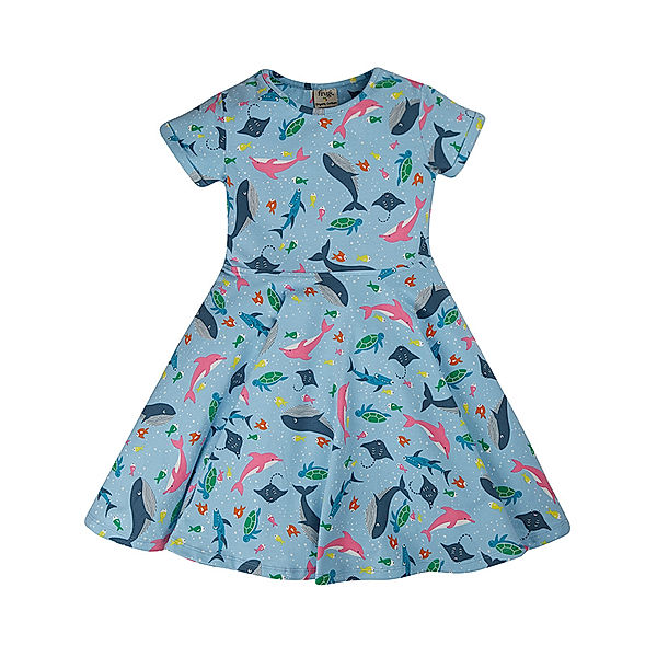 frugi Skater-Kleid SPRING – BENGAL BAY in blau