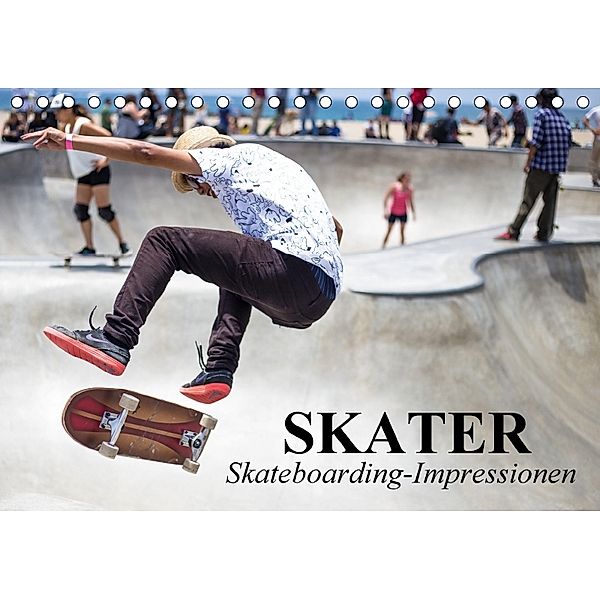 Skater. Skateboarding-Impressionen (Tischkalender 2018 DIN A5 quer), Elisabeth Stanzer
