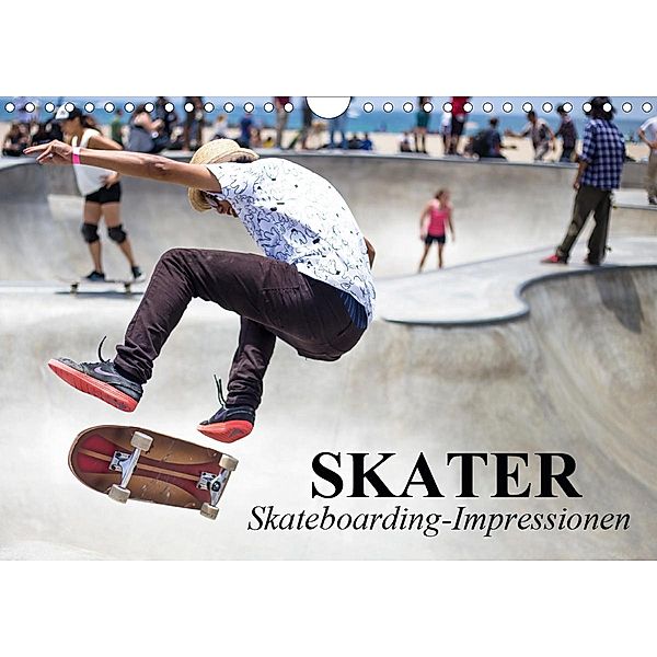 Skater. Skateboarding-Impressionen (Wandkalender 2021 DIN A4 quer), Elisabeth Stanzer