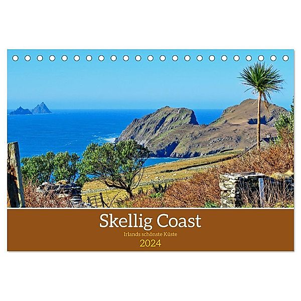 Skellig Coast - Irlands schönste Küste (Tischkalender 2024 DIN A5 quer), CALVENDO Monatskalender, Christoph Stempel
