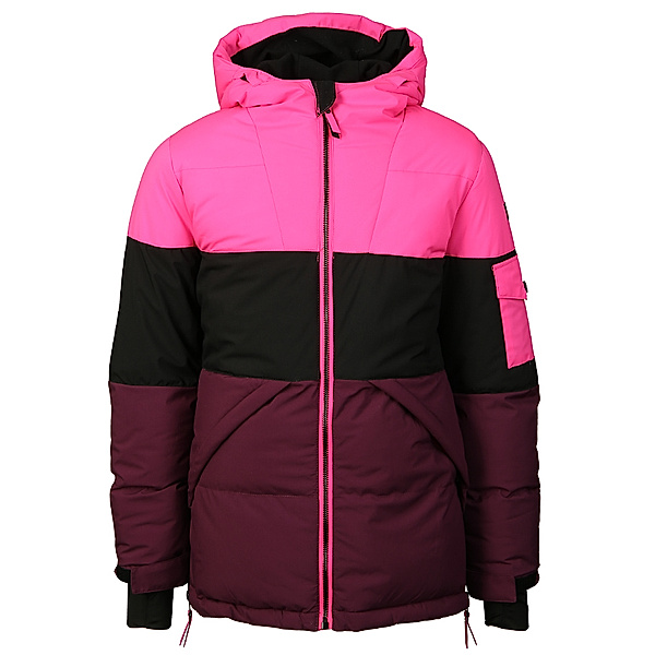 Killtec Ski-Jacke FLUMET GRLS QUILT mit Kapuze in neon pink