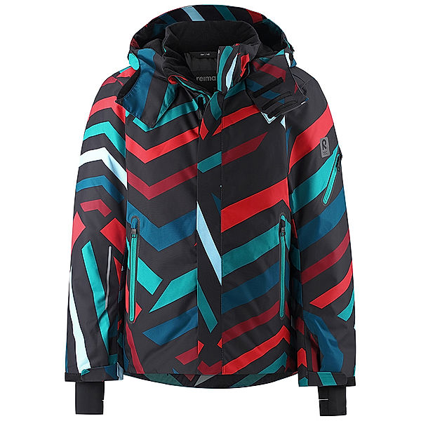 Reima Ski-Jacke WHEELER GRAPHIC in schwarz/bunt