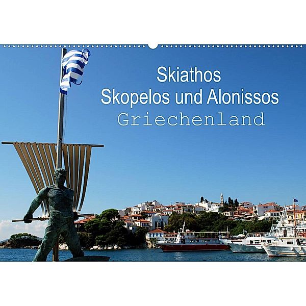 Skiathos Skopelos und Alonissos Griechenland (Wandkalender 2023 DIN A2 quer), Peter Schneider