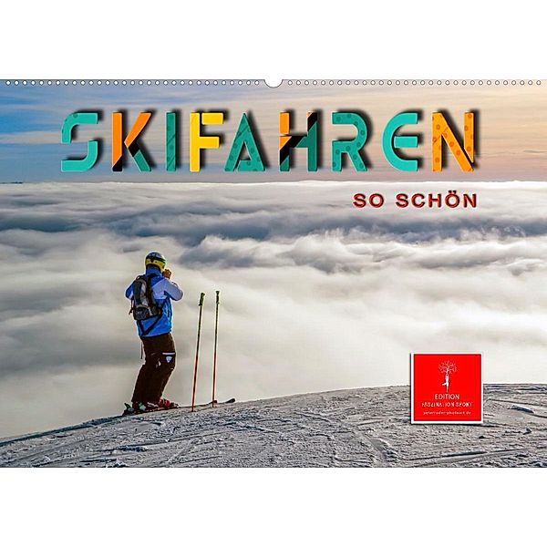 Skifahren - so schön (Wandkalender 2023 DIN A2 quer), Peter Roder