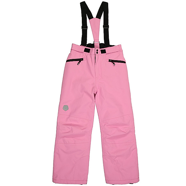 Color Kids Skihose SNOWDANCER mit abnehmbaren Hosenträgern in pink