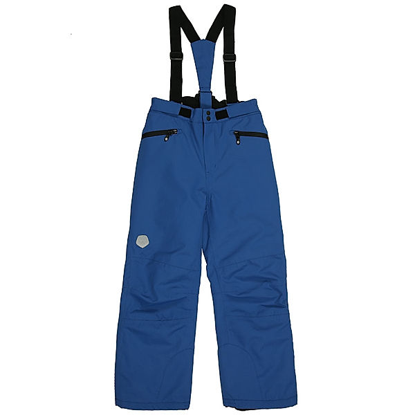 Color Kids Skihose SNOWDANCER mit abnehmbaren Hosenträgern in blau