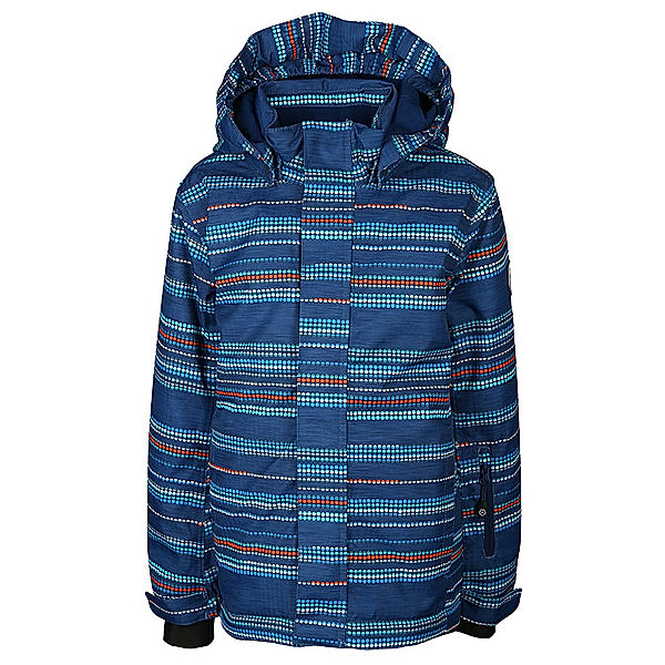 Color Kids Skijacke DARTWIN – KLEINE WABEN in dunkelblau