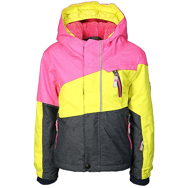Skijacke VIEWY MNS in neon pink gelb kaufen | tausendkind.de