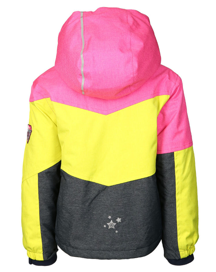 Skijacke VIEWY MNS in neon pink gelb kaufen | tausendkind.at