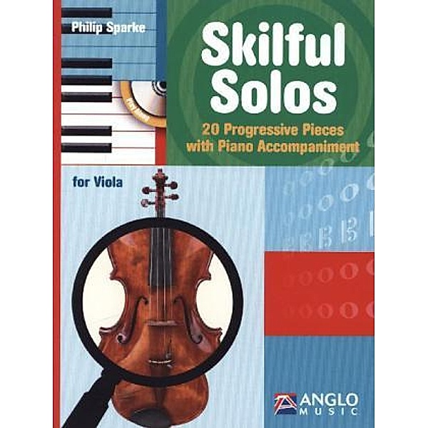 Skilful Solos, für Viola und Klavier, m. Audio-CD, Philip Sparke