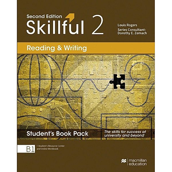 Skillful: Skillful 2nd edition Level 2 - Reading and Writing, m. 1 Buch, m. 1 Beilage