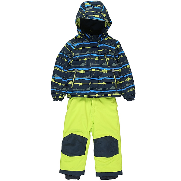 first instinct by killtec Skioverall FISW 5 MNS mit abzippbarer Hose in lime