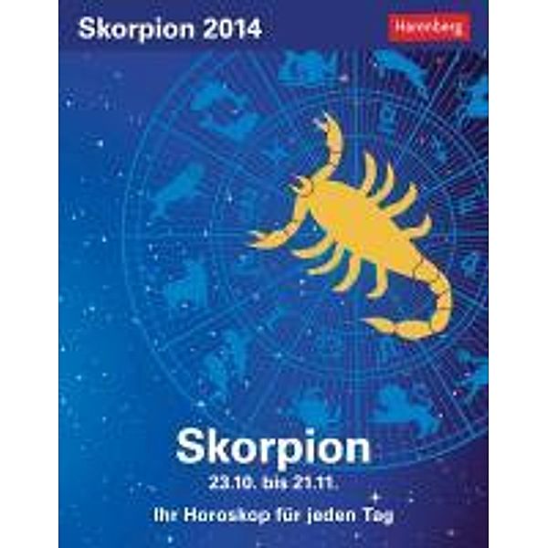 Skorpion, Abreißkalender 2014