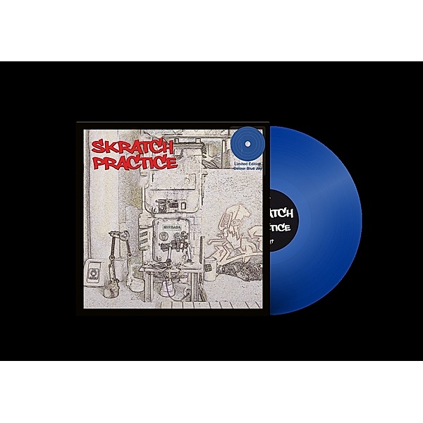 Skratch Practice 12 Blue Jay Vinyl, Dj T-kut
