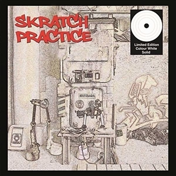 Skratch Practice 12 Solid White Vinyl, Dj T-kut