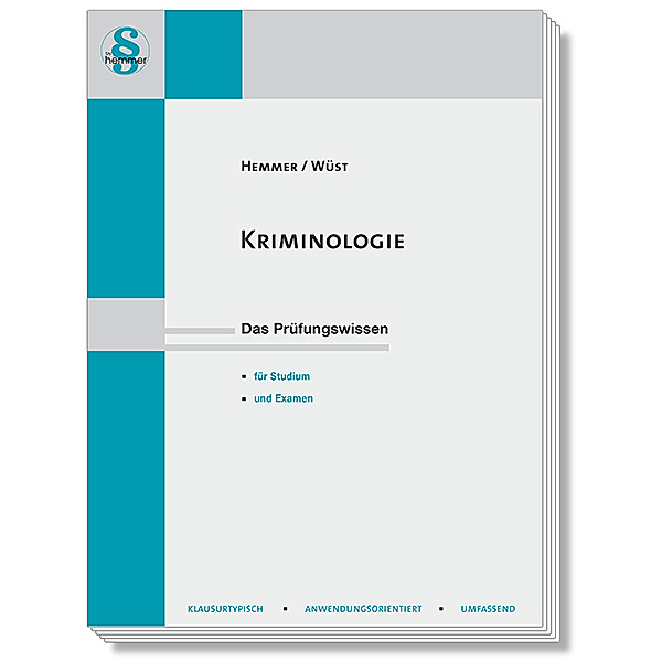 Skripten - Strafrecht / Kriminologie, Karl-Edmund Hemmer, Achim Wüst