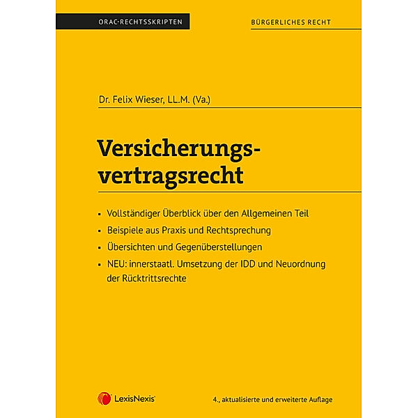 Skripten / Versicherungsvertragsrecht, Felix Wieser