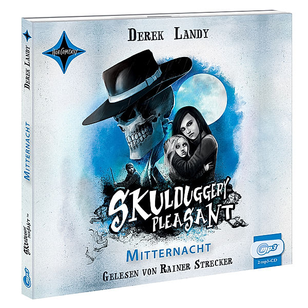 Skulduggery Pleasant - 11 Mitternacht,Audio-CD, Derek Landy