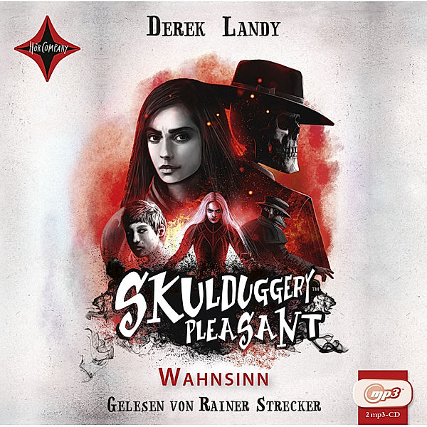 Skulduggery Pleasant - 12 Wahnsinn,Audio-CD, Derek Landy