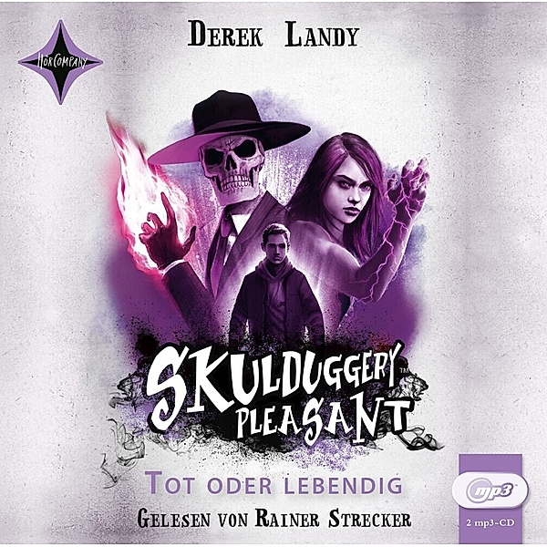 Skulduggery Pleasant 14 - Tot oder lebendig,Audio-CD, Derek Landy
