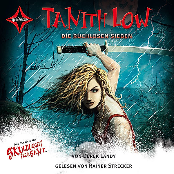 Skulduggery Pleasant Band 7.5: Tanith Low: Die ruchlosen Sieben (4 Audio-CDs), Derek Landy