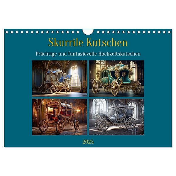 Skurrile Kutschen (Wandkalender 2025 DIN A4 quer), CALVENDO Monatskalender, Calvendo, Steffen Gierok-Latniak
