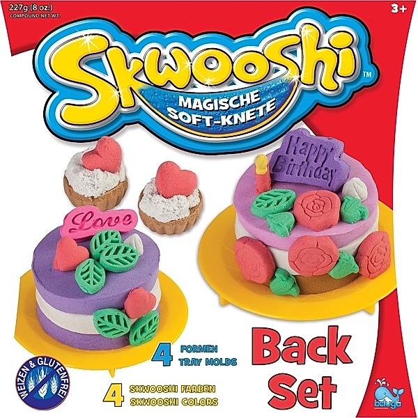 Beluga Skwooshi Soft - Knete Back Set 227 g