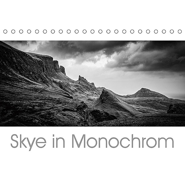 Skye in Monochrom (Tischkalender 2021 DIN A5 quer), Michiel Mulder / Corsa Media