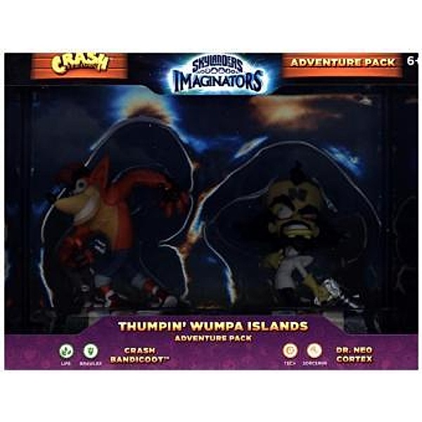 Skylanders Imaginators Thumpin' Wumpa Islands Adventure Pack, 2 Figuren