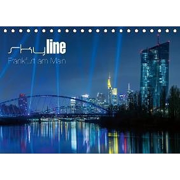Skyline Frankfurt am Main (Tischkalender 2016 DIN A5 quer), Ronald Wissler