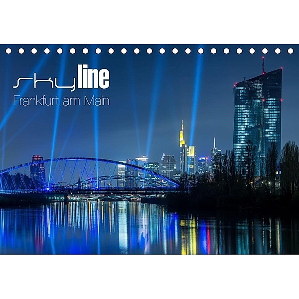 Skyline Frankfurt am Main (Tischkalender 2020 DIN A5 quer), Ronald Wissler