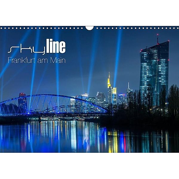 Skyline Frankfurt am Main (Wandkalender 2019 DIN A3 quer), Ronald Wissler