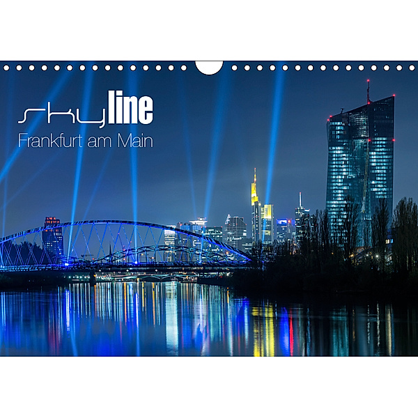 Skyline Frankfurt am Main (Wandkalender 2019 DIN A4 quer), Ronald Wissler