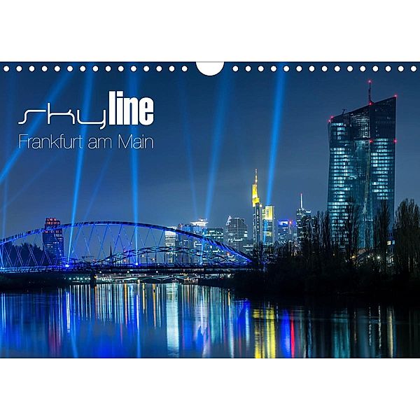 Skyline Frankfurt am Main (Wandkalender 2020 DIN A4 quer), Ronald Wissler