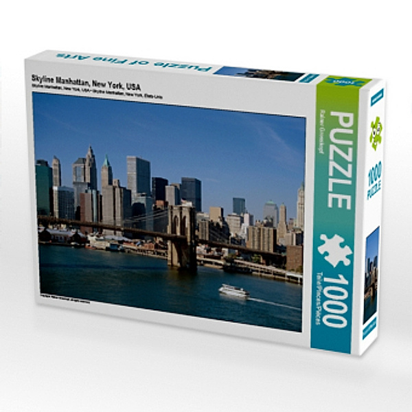 Skyline Manhattan, New York, USA (Puzzle), Rainer Grosskopf