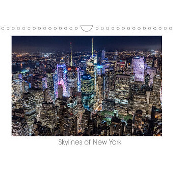 Skylines of New York (Wandkalender 2022 DIN A4 quer), Stefan Schröder / ST-Fotografie