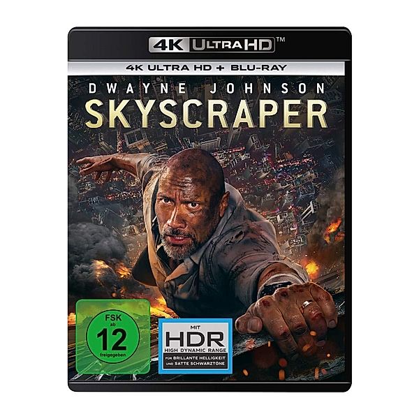 Skyscraper (4K Ultra HD), Neve Campbell Chin Han Dwayne Johnson