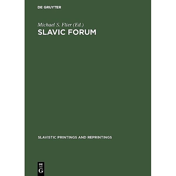 Slavic Forum