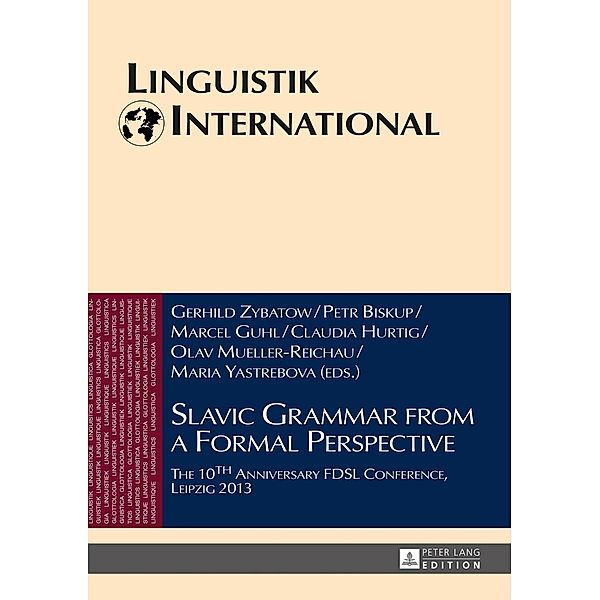 Slavic Grammar from a Formal Perspective