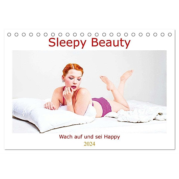 Sleepy Beauty (Tischkalender 2024 DIN A5 quer), CALVENDO Monatskalender, Jürgen Bedaam