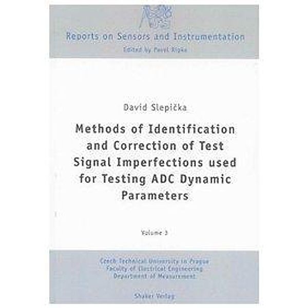 Slepicka, D: Methods of Identification and Correction of Tes, David Slepicka