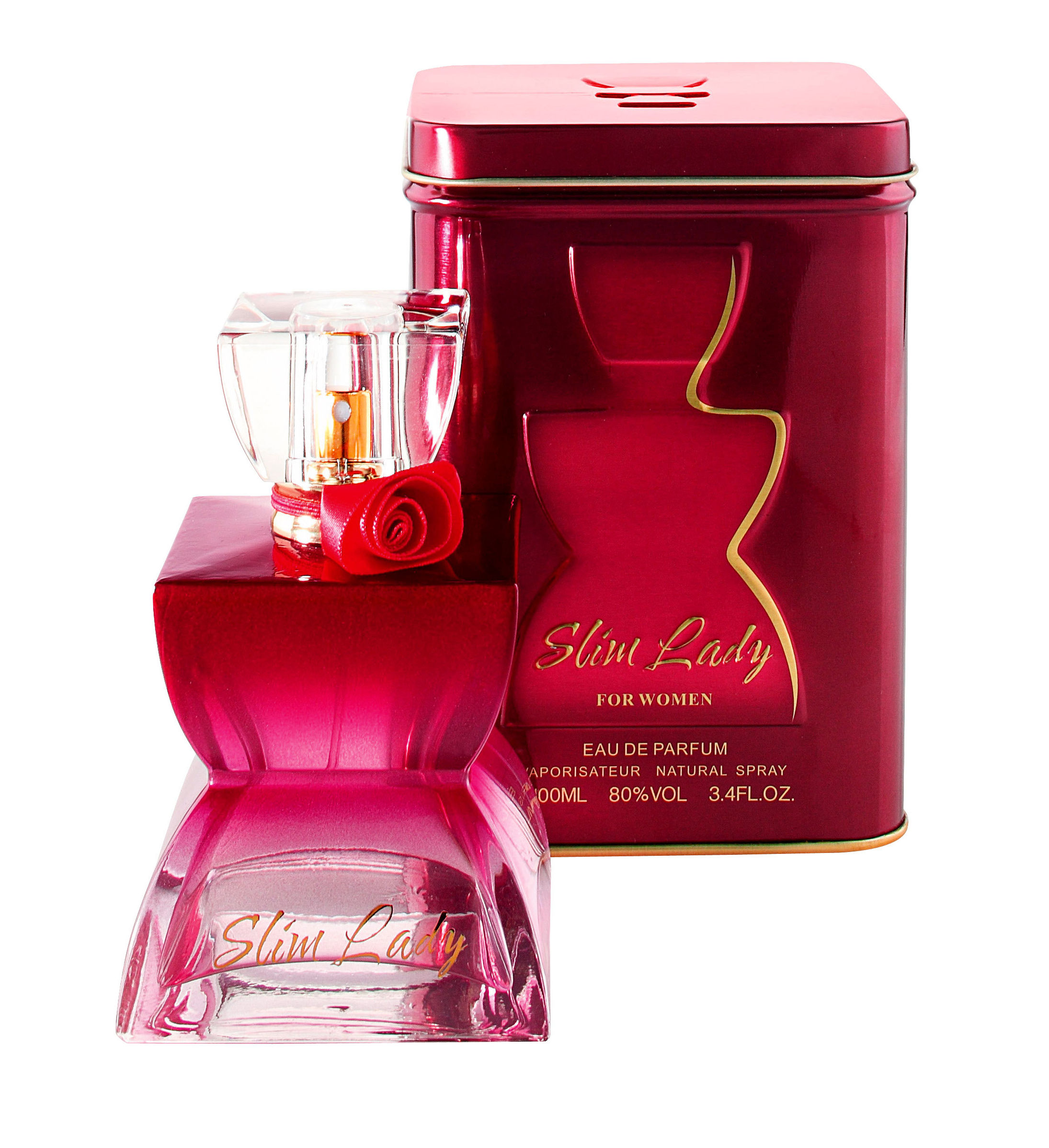 Slim Lady Red, Women, Eau de Parfum, 100 ml