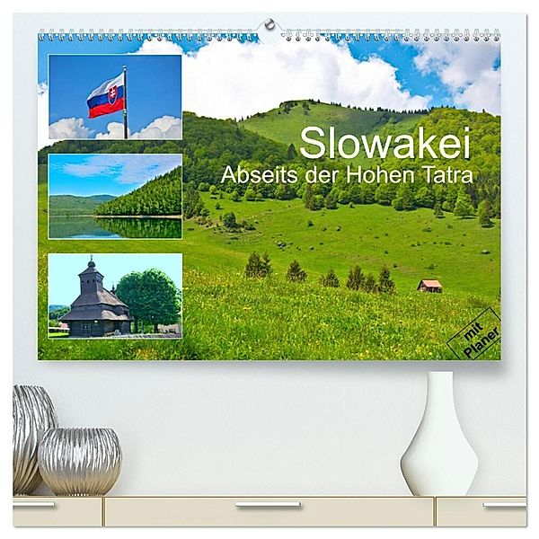 Slowakei - Abseits der Hohen Tatra (hochwertiger Premium Wandkalender 2025 DIN A2 quer), Kunstdruck in Hochglanz, Calvendo, Lost Plastron Pictures