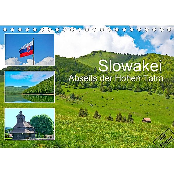 Slowakei - Abseits der Hohen Tatra (Tischkalender 2021 DIN A5 quer), Lost Plastron Pictures