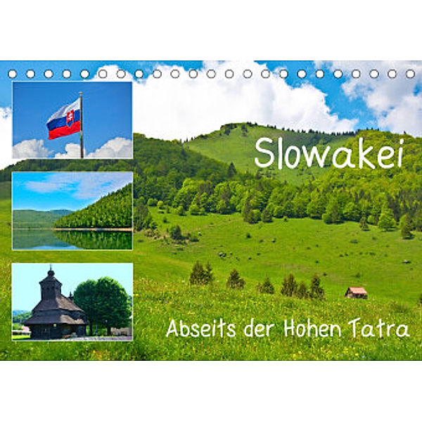 Slowakei - Abseits der Hohen Tatra (Tischkalender 2022 DIN A5 quer), Lost Plastron Pictures